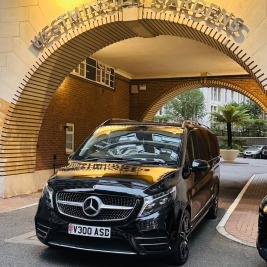 Westminster Gardens, Marsham Street, London, UK to Bicester Village - V Class